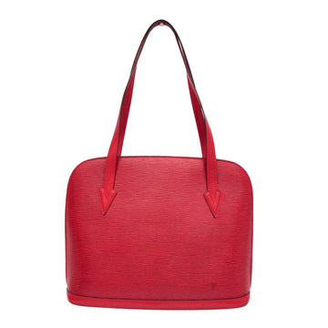 Louis Vuitton Lussac  Leather Shoulder Bag