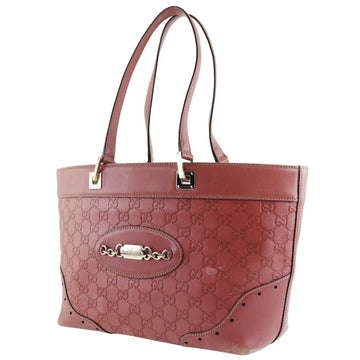 Gucci Shima Line  Leather Tote Bag ()