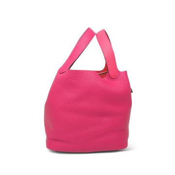Picotin 22 Rose Extreme/Rose Mexico/Rouge De Coeur leather Palladium Plated Y Stamp