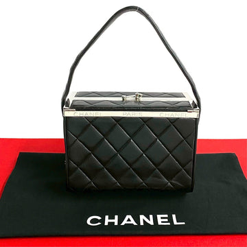 Chanel Vanity Bag Lambskin Handbag