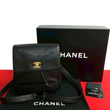 Chanel Triple Coco Caviar Leather Backpack
