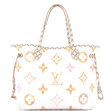 Neverfull NM Tote By The Pool Monogram Watercolor Giant MM