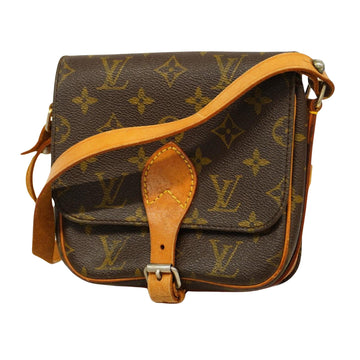 Louis Vuitton Cartouchiere  Canvas Shoulder Bag