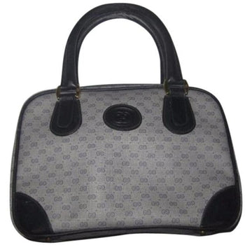 Gucci Micro Guccissima Print Blue  Gg Canvas Satchel