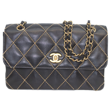 Chanel Wild Stitch Calfskin Shoulder Bag