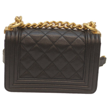 Chanel Boy Chanel Caviar Chain Shoulder Bag