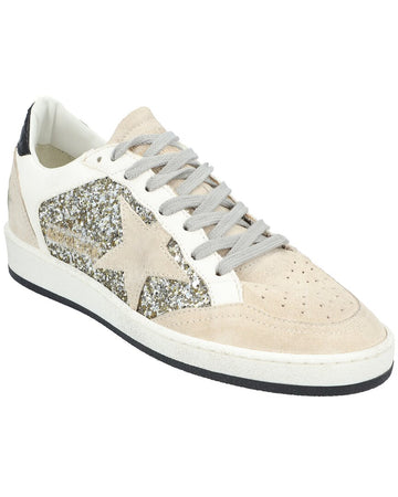 Golden Goose Super Star Glitter Leather Sneaker
