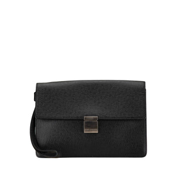 Louis Vuitton Selenga  Leather Clutch Bag