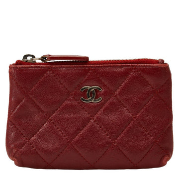 Top Quality Chanel Top Quality Chanel MATRASSE Coincase /Leather Wine Red  and Gentlemen