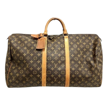 Louis Vuitton Keepall 55  Canvas Travel Bag