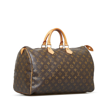 Louis Vuitton Speedy 40 Monogram Leather/canvas