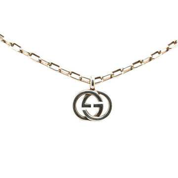 Gucci Interlocking G Silver Necklace