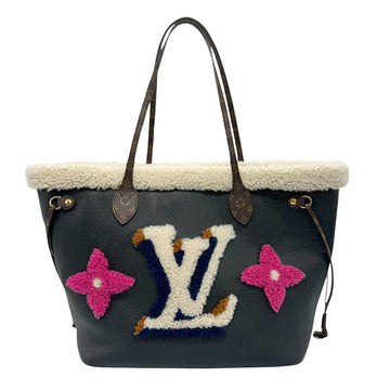 Louis Vuitton Neverfull Mm  Leather Tote Bag
