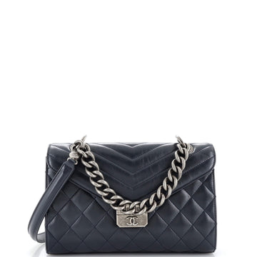 CHANEL Mad About Quilting Flap Bag Quilted Calfskin Medium