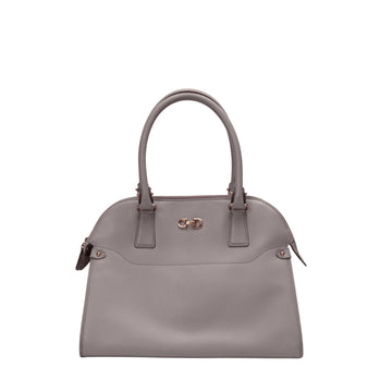 Salvatore Ferragamo Saffiano Leather Satchel