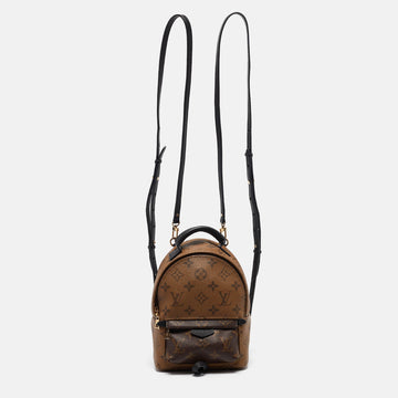 Louis Vuitton Monogram Reverse Canvas Mini Palm Springs Backpack