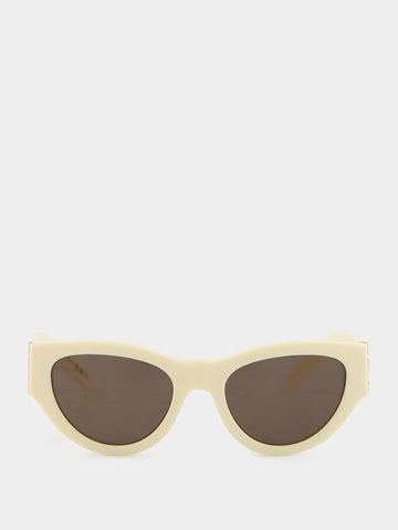 Sunglasses SL M94 in Ivory and Black