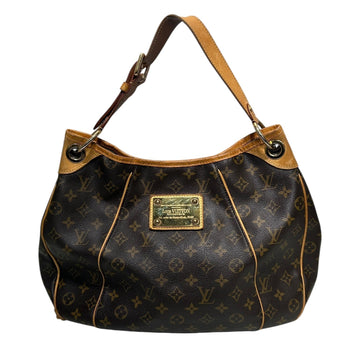 LOUIS VUITTON/Bag/Monogram/Leather/BRW/GALLERIA PM HOBO BAG