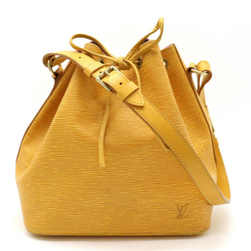 Louis Vuitton Petit Noé  Leather Shoulder Bag