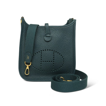 Evelyne 16 TPM Vert Cypress leather  Z Stamp