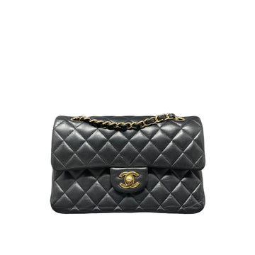 Top Quality Chanel Top Quality Chanel Classic Double New Bag Quilted Leather Small - Black
