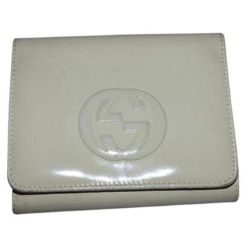 Gucci Ivory  Leather Tom Ford Era Tri Fold Wallet
