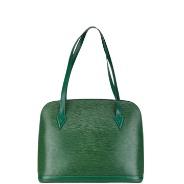 Louis Vuitton Lussac  Leather Shoulder Bag
