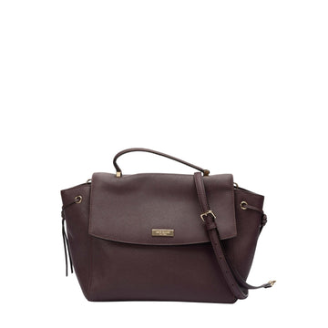 Kate Spade Leather Flap Top Handle Bag