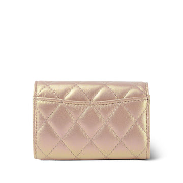 21K Pink Iridescent Key Holder Wallet SHW