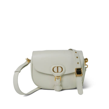 Dior Latte leather Bobby Bag Medium Gold Hardware
