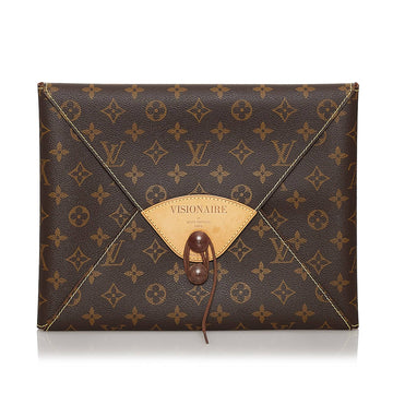 Louis Vuitton Visionaire Brown Monogram Leather/canvas