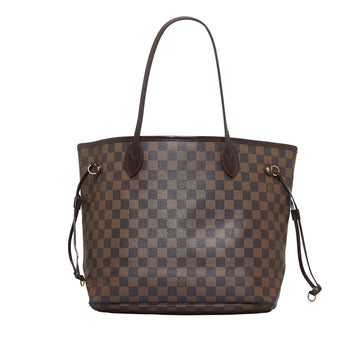 Louis Vuitton Neverfull MM Damier Ebene Leather/canvas
