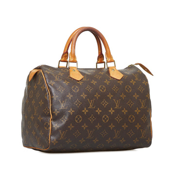 Louis Vuitton Speedy 30 Monogram Leather/canvas