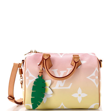 Speedy Bandouliere Bag By The Pool Monogram Giant 25