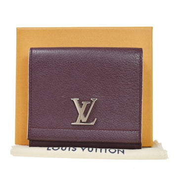 Louis Vuitton Lockme  Leather Wallet