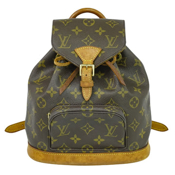 Louis Vuitton Montsouris  Canvas Backpack Bag