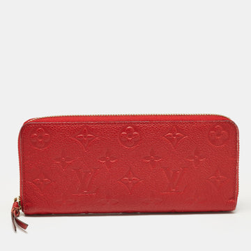 Louis Vuitton Cherry Monogram Empreinte Leather Leather Wallet