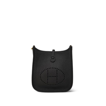 Evelyne Amazone 16 TPM Black Taurillon leather  W Stamp