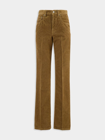 Fall Beige Clyde Corduroy Pants