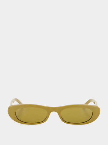 Shade Sunglasses SL 557 in Licorice Brown and Khaki