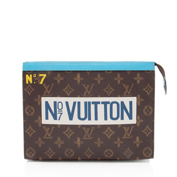 Pochette Voyage No.7 Trunk L'Oeil Vintage Monogram Canvas MM