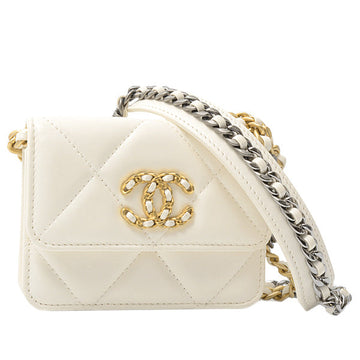Top Quality Chanel Leather Matelasse Compact Shoulder Bag