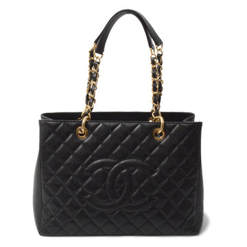 Top Quality Chanel Leather Skin Chain Shoulder Bag Black