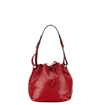 Louis Vuitton Petit Noé  Leather Shoulder Bag