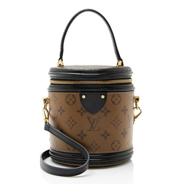 Cannes Handbag Reverse Monogram Canvas