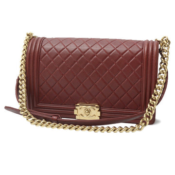 Top Quality Chanel Leather Boy Chain Shoulder Bag