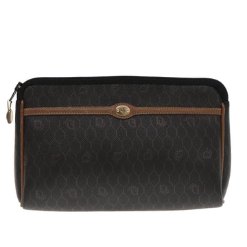 Dior Honeycomb  Canvas Clutch Bag