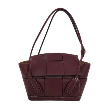 Bottega Veneta Arco Tote Bag Small Burgundy Leather