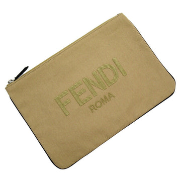 Fendi   Canvas Clutch Bag ()