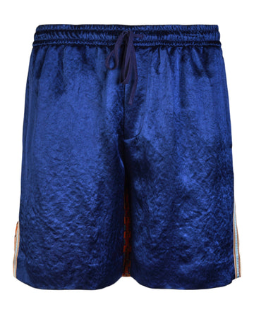 Silk Patterned Shorts